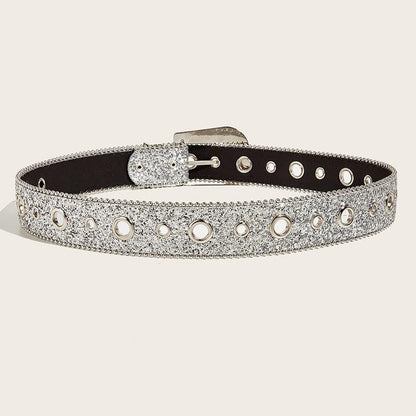 Belt Paillettee With Buckle Strass Model Logani by Zictor