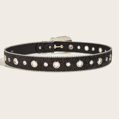 Belt Paillettee With Buckle Strass Model Logani by Zictor