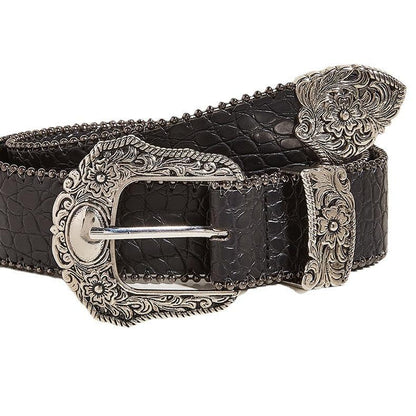 Belt With Motifs Floraux Model Amory by Zictor