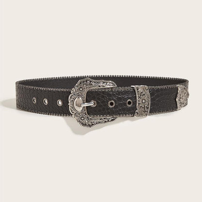 Belt With Motifs Floraux Model Amory by Zictor