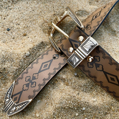 Belt TO Motifs Geometriques Model Sashay by Zictor