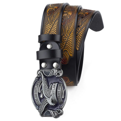 Belt With Aigle Model Fadil by Zictor