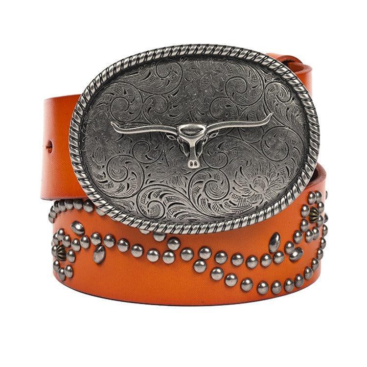 Belt In Leather Model Lonnie by Zictor