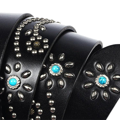 Belt In Leather Model Lonnie by Zictor