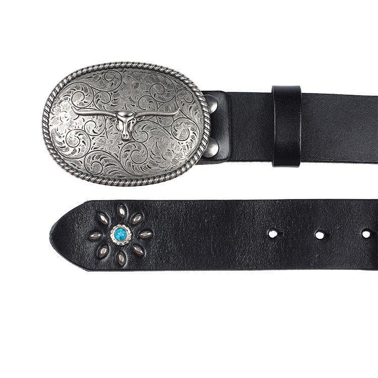 Belt In Leather Model Lonnie by Zictor