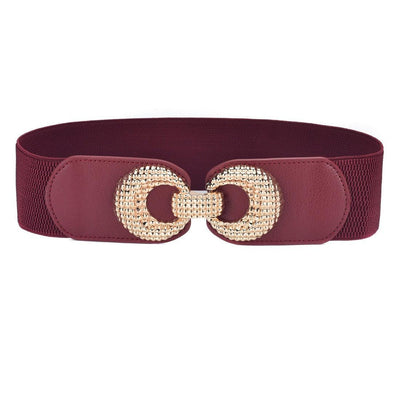 Elastic High Waist Belt For Dresses Everyday - Model Clove