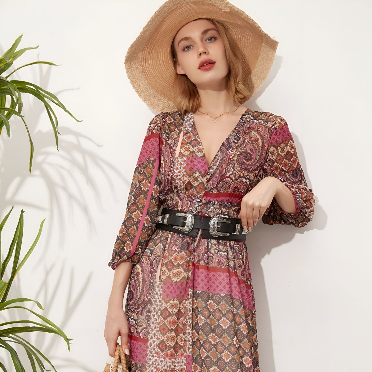 Belt TO Wide TO Double Buckles Western Model Skylor by Zictor