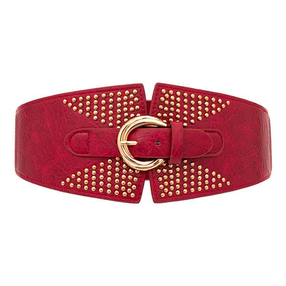 Belt wide elastic cAydentée, size haute, model SusAndie - Zictor