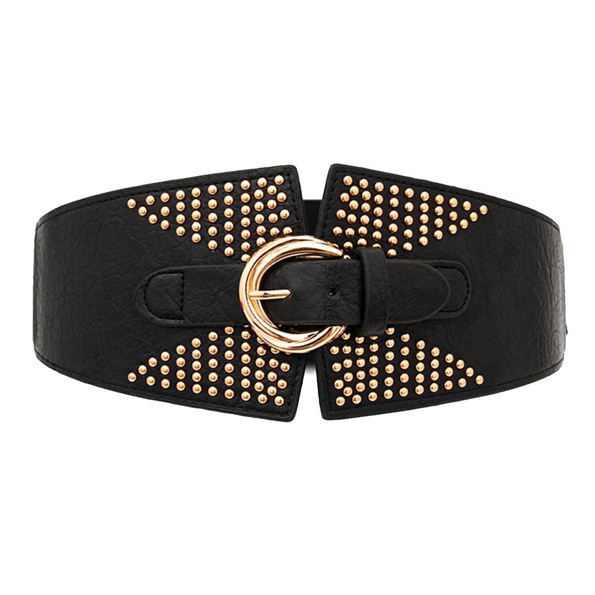 Belt wide elastic cAydentée, size haute, model SusAndie - Zictor