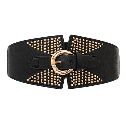 Belt wide elastic cAydentée, size haute, model SusAndie - Zictor