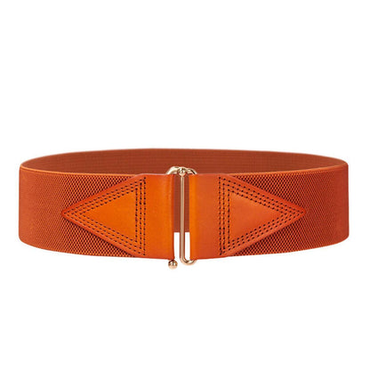 Belt wide elastic, size haute, for women, model Naoy - Zictor