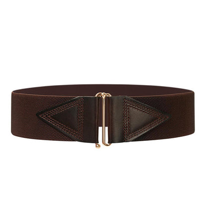 Belt wide elastic, size haute, for women, model Naoy - Zictor