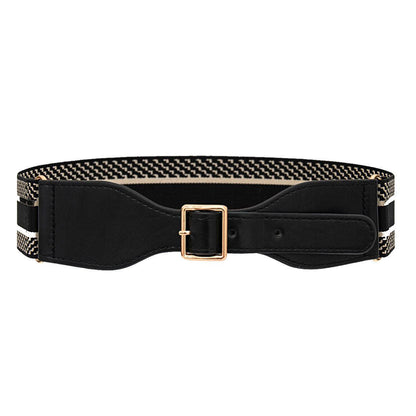 Belt wide elastic, size haute, for women, model OsAndie - Zictor