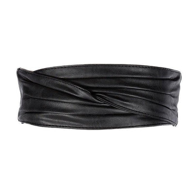 Versatile Wide Belt for Dresses and Robes - Model Coreee