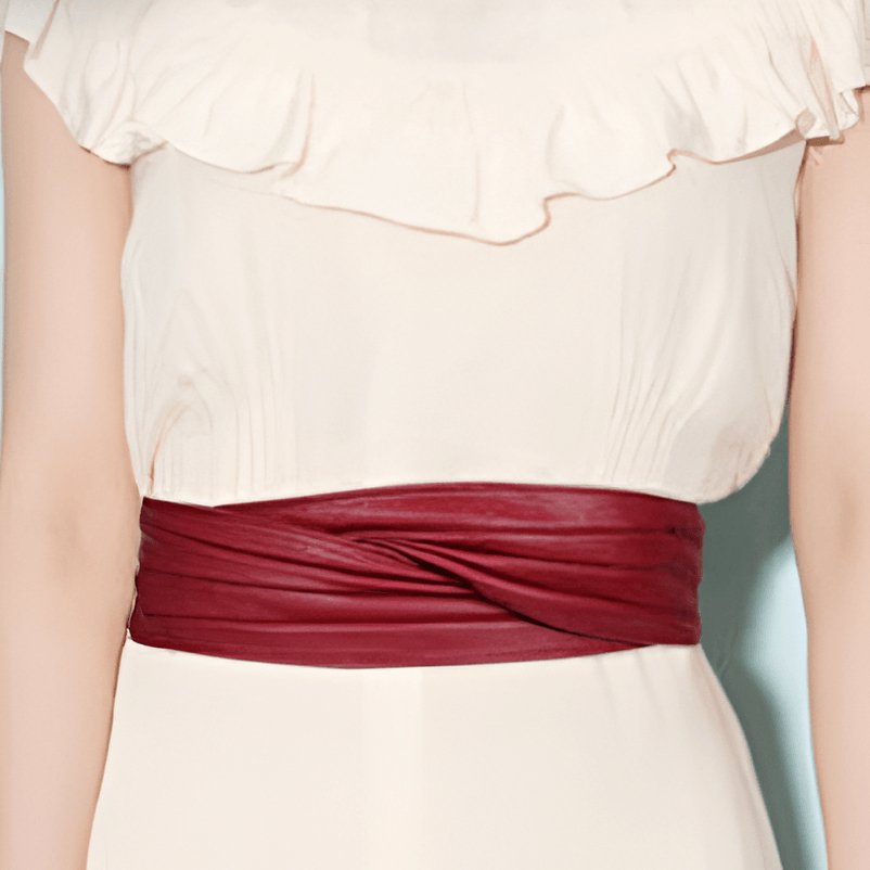 Single Versatceinture Wide Size Haute For Women Model Coreee by Zictor