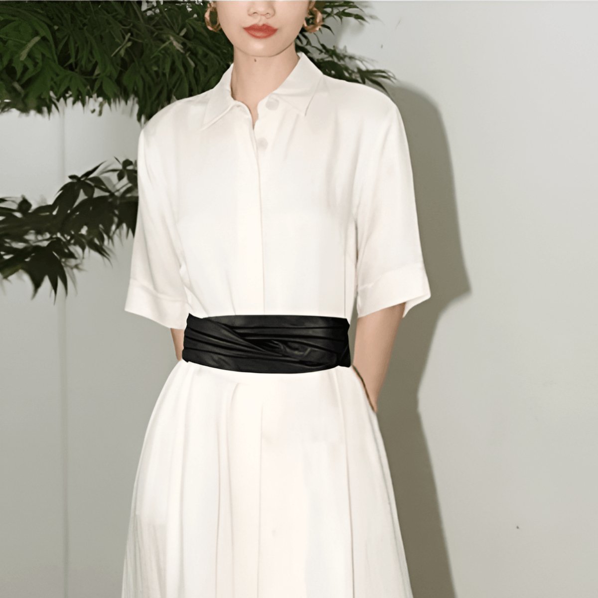 Single Versatceinture Wide Size Haute For Women Model Coreee by Zictor