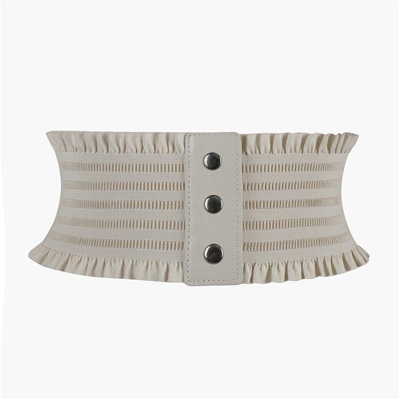 Belt wide, size haute, for women, model Kacey - Zictor