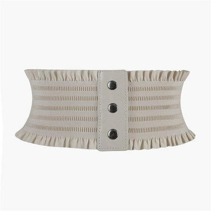 Belt wide, size haute, for women, model Kacey - Zictor