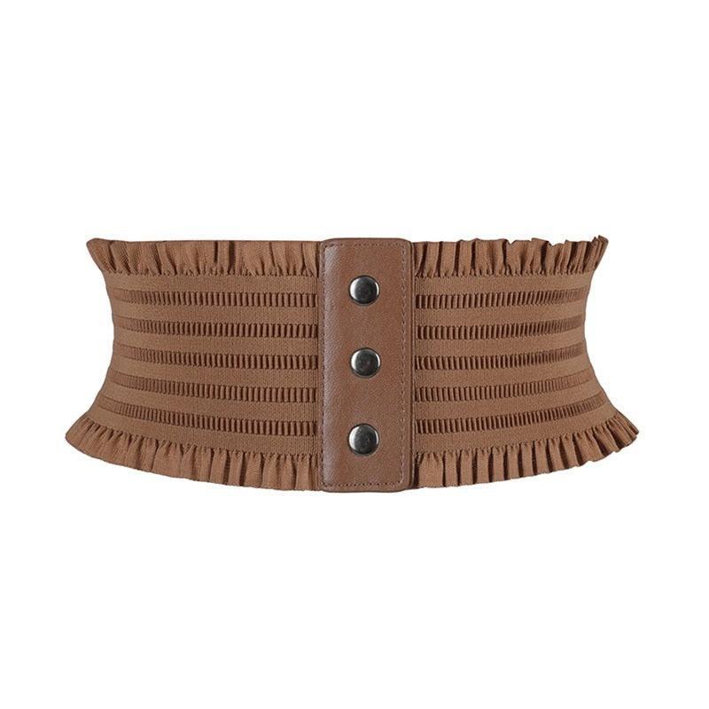 Belt wide, size haute, for women, model Kacey - Zictor