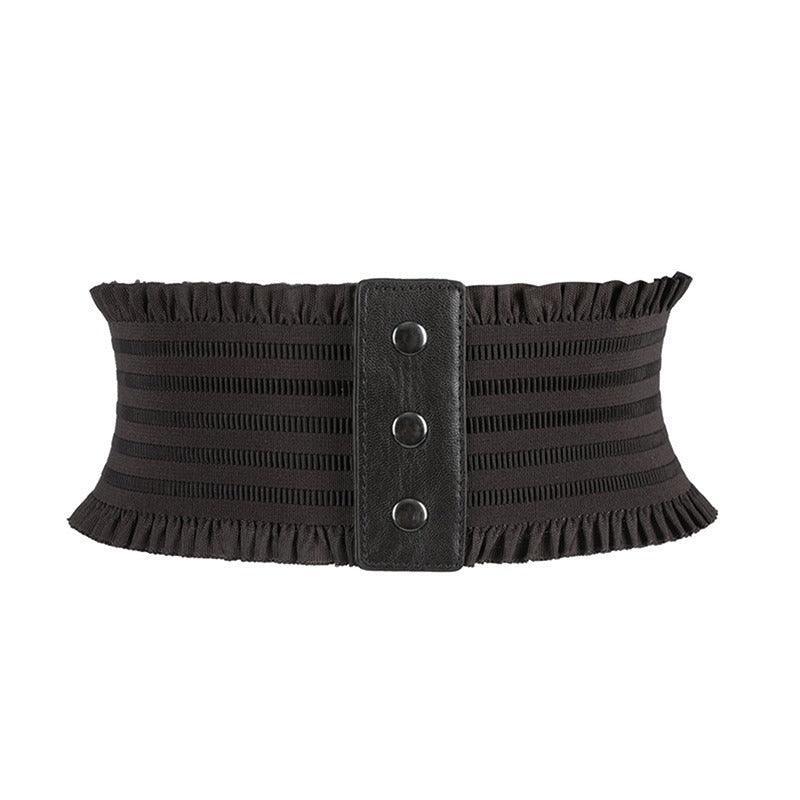 Belt wide, size haute, for women, model Kacey - Zictor