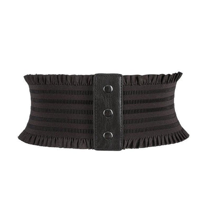 Belt wide, size haute, for women, model Kacey - Zictor