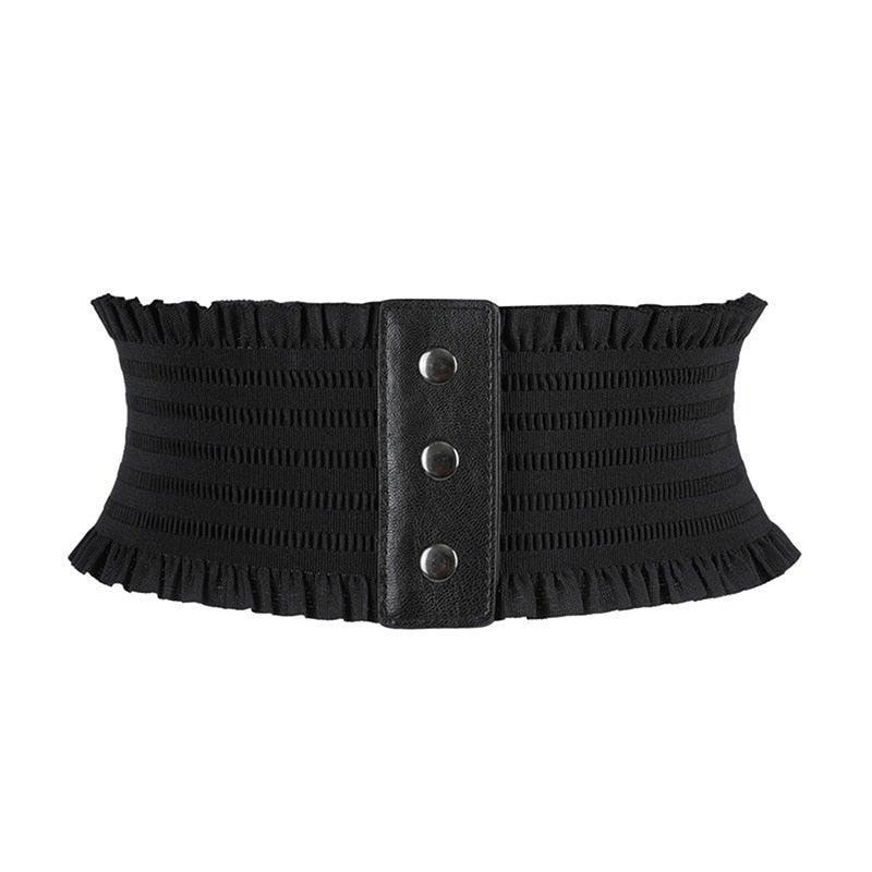 Belt wide, size haute, for women, model Kacey - Zictor