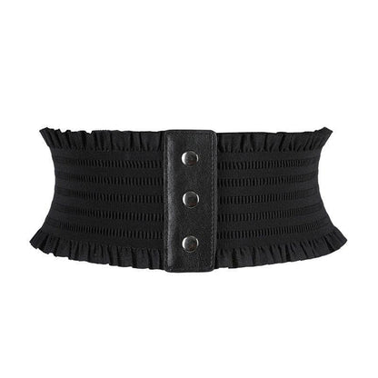 Belt wide, size haute, for women, model Kacey - Zictor