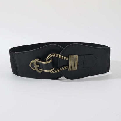 Belt wide, size haute, for women, model Kamau - Zictor