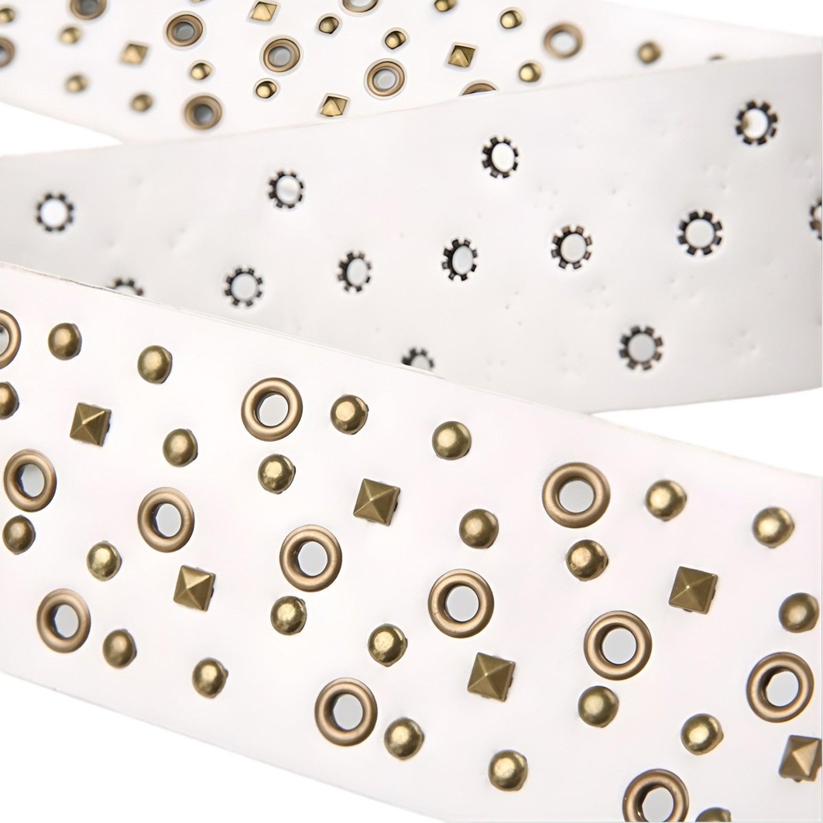Belt TO Oeillets And Rivets For Women Model Ayden by Zictor
