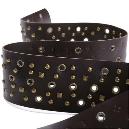 Belt TO Oeillets And Rivets For Women Model Ayden by Zictor