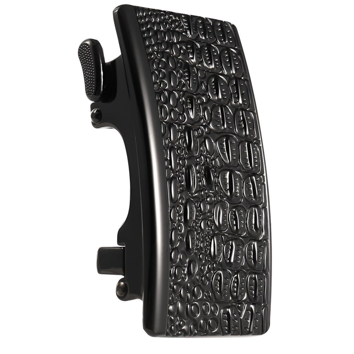 Buckle Of Belt Automatic Aspect Crocodile Model Snow by Zictor