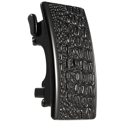 Buckle Of Belt Automatic Aspect Crocodile Model Snow by Zictor