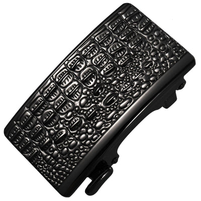 Automatic Belt Buckle Crocodile Texture - Model Snow