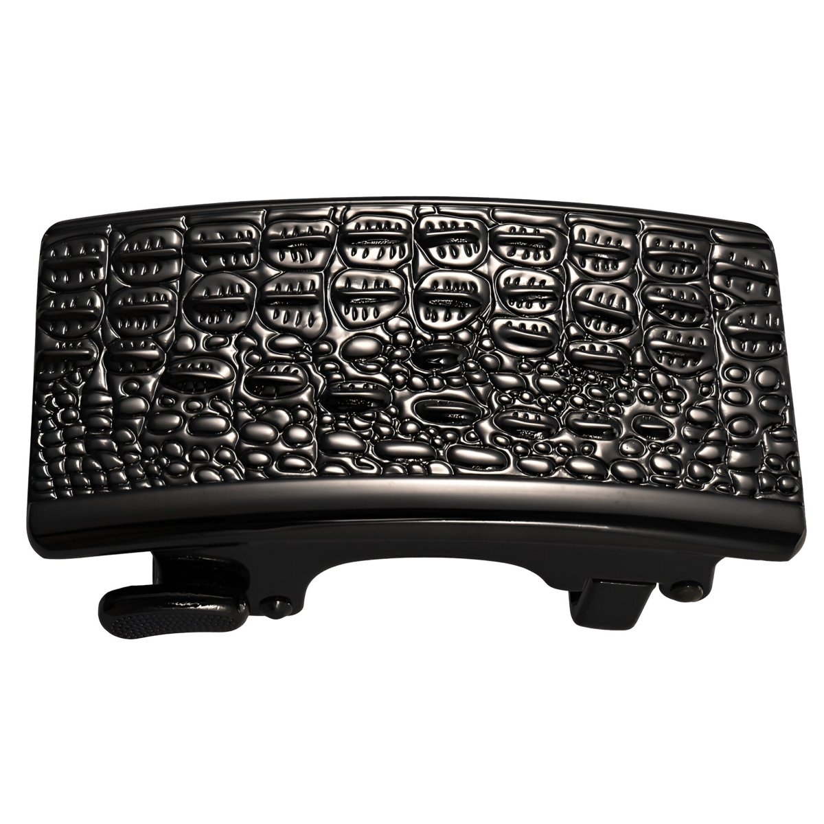 Buckle Of Belt Automatic Aspect Crocodile Model Snow by Zictor