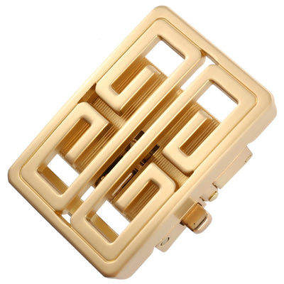 Automatic Belt Buckle With Design Look - Model Lebo