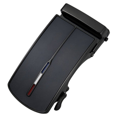 Automatic Belt Buckle Anthracite Rectangular - Model Azhar