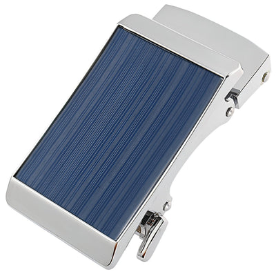 Rectangular Automatic Belt Buckle Alloy - Model Brynley