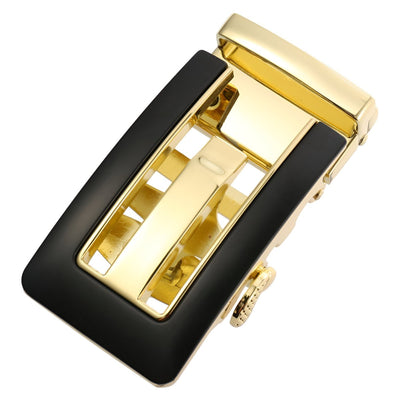 Automatic Belt Buckle Rectangular Alloy Gold - Model Deven