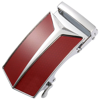 Automatic Rectangular Alloy Belt Buckle - Model Kyo