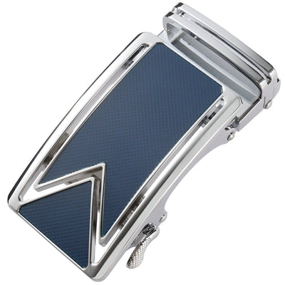 Geometric Automatic Rectangular Belt Buckle - Model Lennon