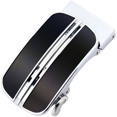 Automatic Belt Buckle Rectangular Alloy - Model Reign