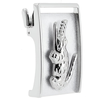 Buckle Of Belt Automatic Motif Crocodile Model Rowyn by Zictor