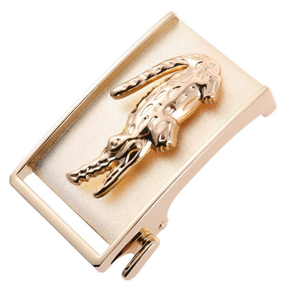 Buckle of belt auBerkeRayyanyatique, motif crocMadisyn, model Rowyn - Zictor