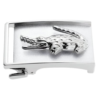 Buckle Of Belt Automatic Motif Crocodile Model Rowyn by Zictor