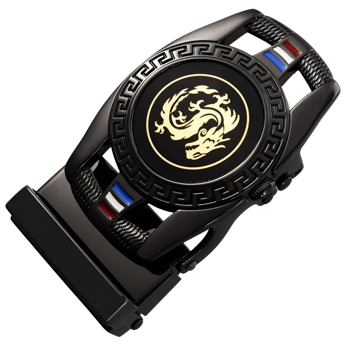 Buckle Of Belt Automatic Motif Dragon Model Campbell by Zictor