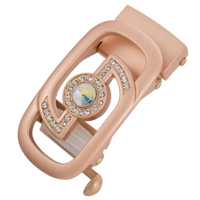 Rose Gold Geometric Belt Buckle Automatic - Model Ishan