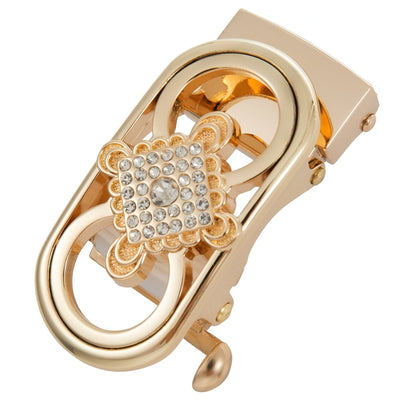 Automatic Belt Buckle Infinity Gold Tone Pattern - Model Elia