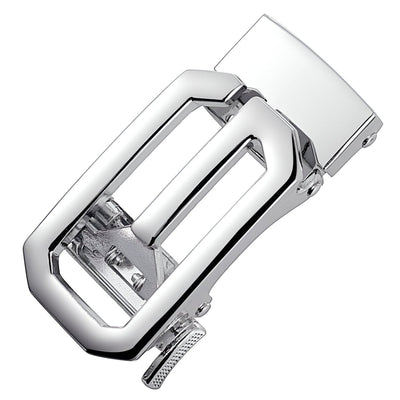 Geometric G Motif Automatic Belt Buckle - Model Callan