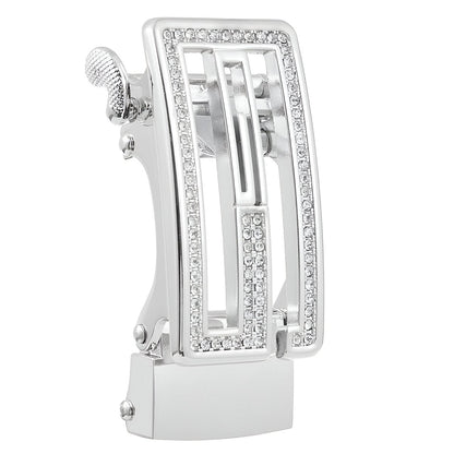 Buckle Of Belt Automatic TO Forme G TO Strass Model Slate by Zictor