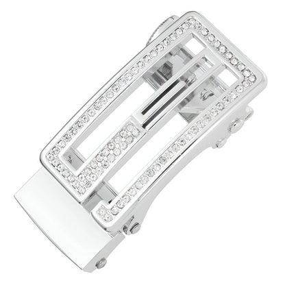 Buckle Of Belt Automatic TO Forme G TO Strass Model Slate by Zictor